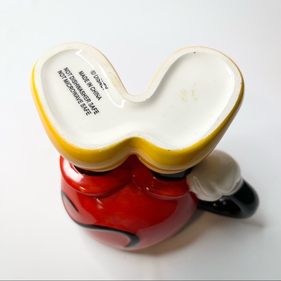 Disney Figural Mugs Mickey Minnie Mouse Coffee Cup Set - Picture 10 of 10